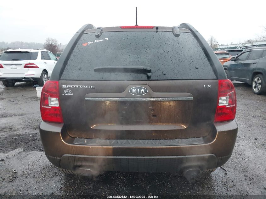 2009 Kia Sportage Lx VIN: KNDJF724997603321 Lot: 43832132