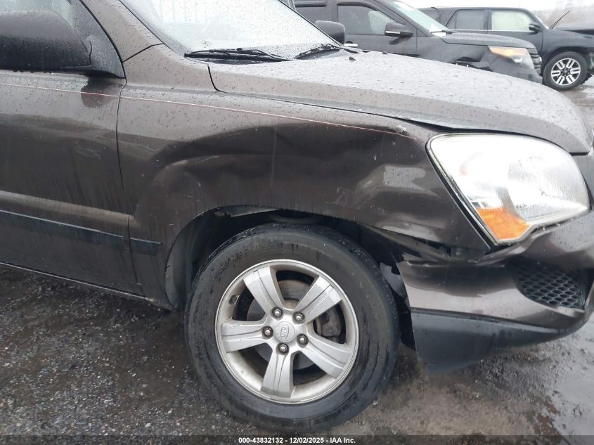 2009 Kia Sportage Lx VIN: KNDJF724997603321 Lot: 43832132