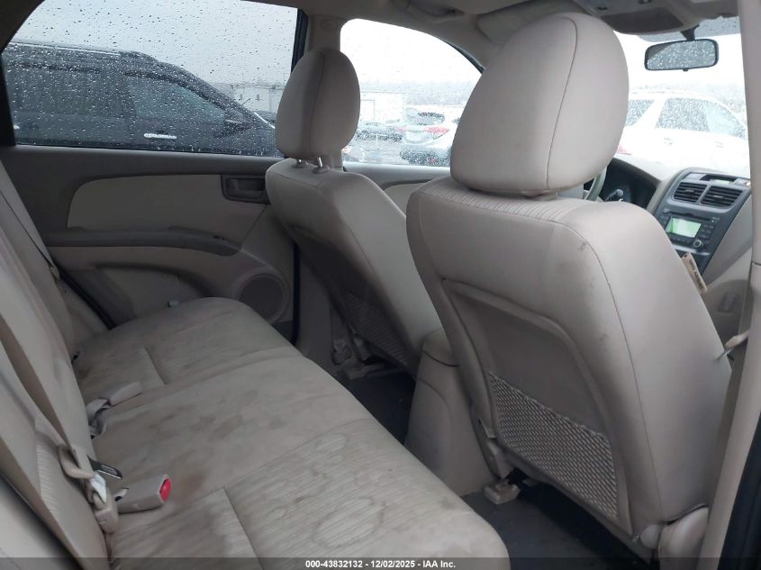 2009 Kia Sportage Lx VIN: KNDJF724997603321 Lot: 43832132