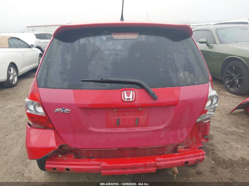 2008 Honda Fit Sport VIN: JHMGD38638S064867 Lot: 43832153