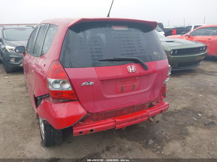 2008 Honda Fit Sport VIN: JHMGD38638S064867 Lot: 43832153
