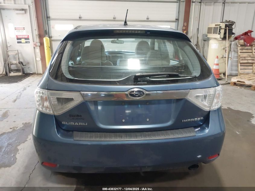 2008 Subaru Impreza 2.5I VIN: JF1GH61638H830195 Lot: 43832177