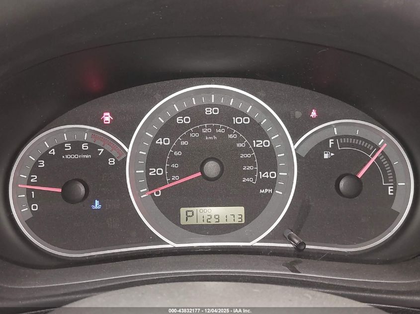 2008 Subaru Impreza 2.5I VIN: JF1GH61638H830195 Lot: 43832177