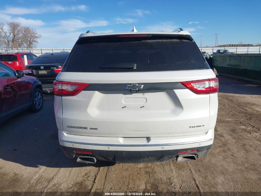2019 Chevrolet Traverse Premier VIN: 1GNEVKKW3KJ141444 Lot: 43832200