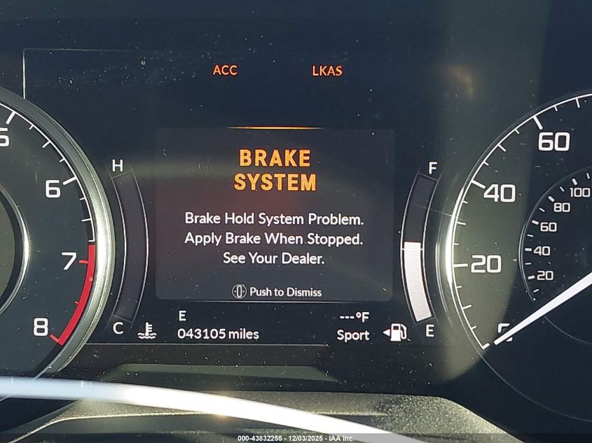 2021 Acura Rdx Standard VIN: 5J8TC1H34ML021450 Lot: 43832255