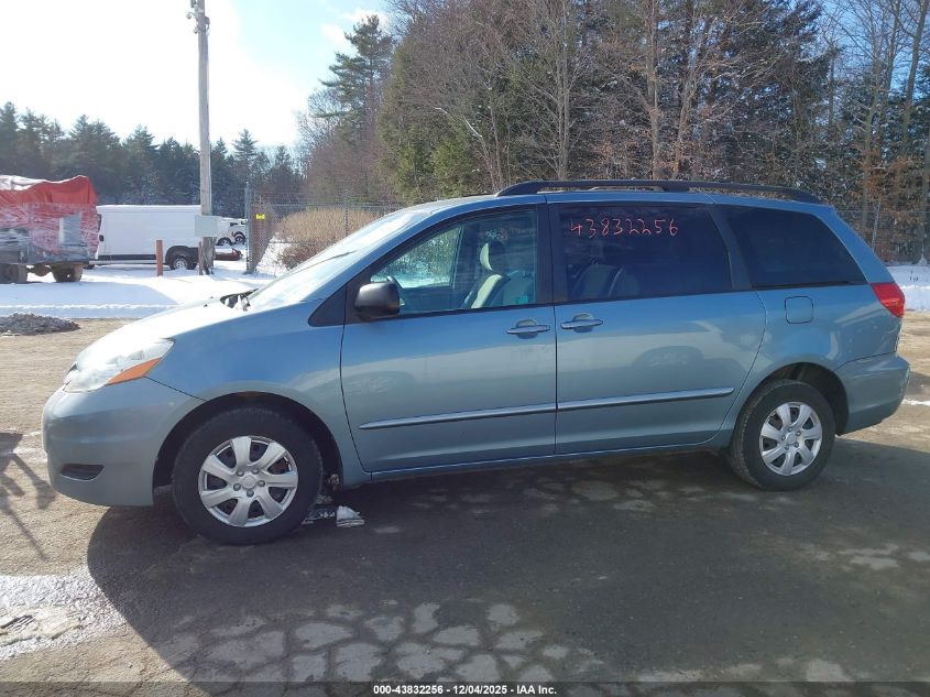 2009 Toyota Sienna Le VIN: 5TDZK23C39S279179 Lot: 43832256