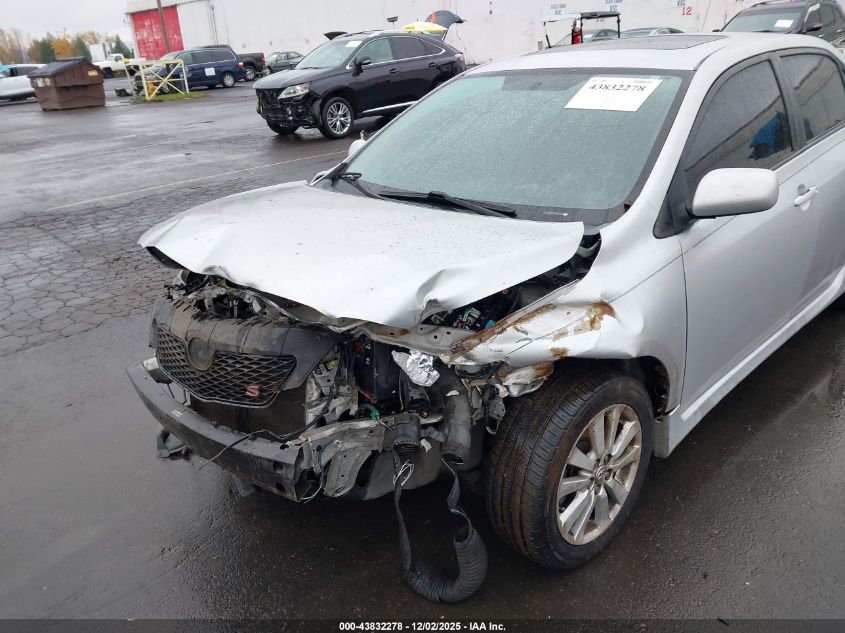 2009 Toyota Corolla S VIN: 1NXBU40E09Z081969 Lot: 43832278