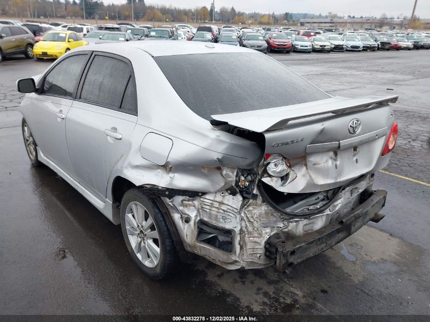 2009 Toyota Corolla S VIN: 1NXBU40E09Z081969 Lot: 43832278