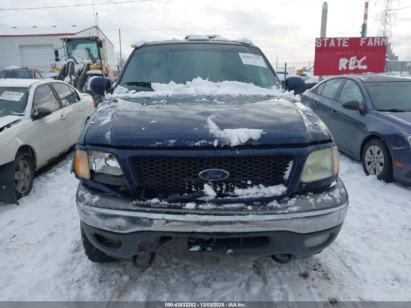 2002 Ford F-150 Lariat/Xl/Xlt VIN: 1FTRX18L22KB56572 Lot: 43832282