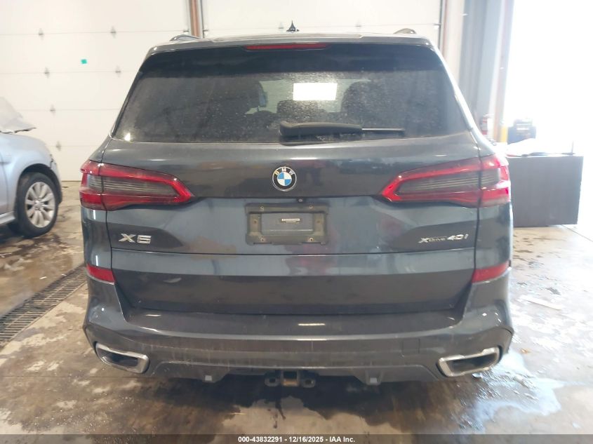 2019 BMW X5 xDrive40I VIN: 5UXCR6C57KLL02303 Lot: 43832291