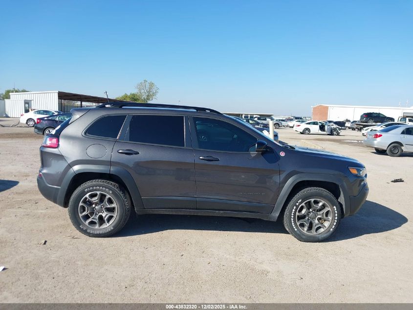2022 Jeep Cherokee Trailhawk 4X4 VIN: 1C4PJMBX8ND549023 Lot: 43832320
