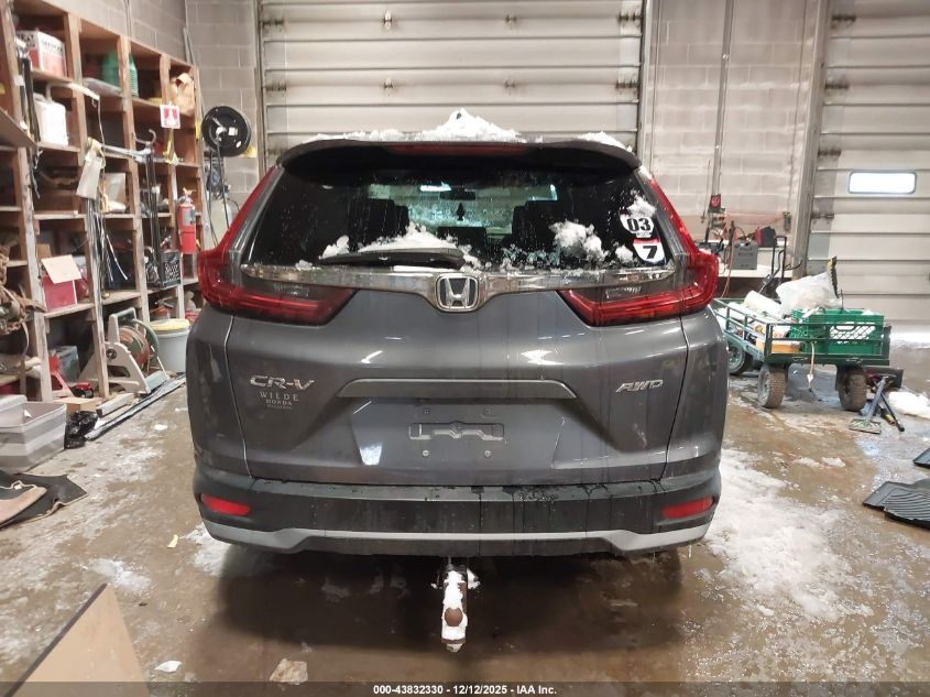 2020 Honda Cr-V Awd Ex VIN: 5J6RW2H58LL045184 Lot: 43832330