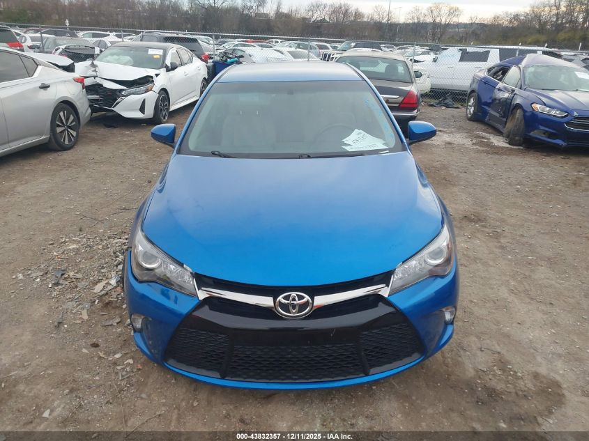 2017 Toyota Camry Se VIN: 4T1BF1FK6HU647184 Lot: 43832357