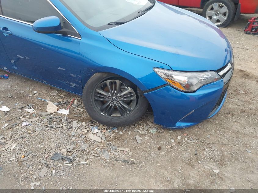 2017 Toyota Camry Se VIN: 4T1BF1FK6HU647184 Lot: 43832357