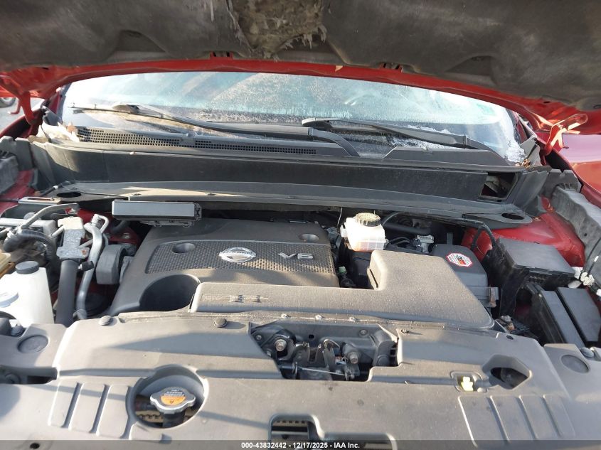 2013 Nissan Pathfinder Sv VIN: 5N1AR2MM3DC666059 Lot: 43832442