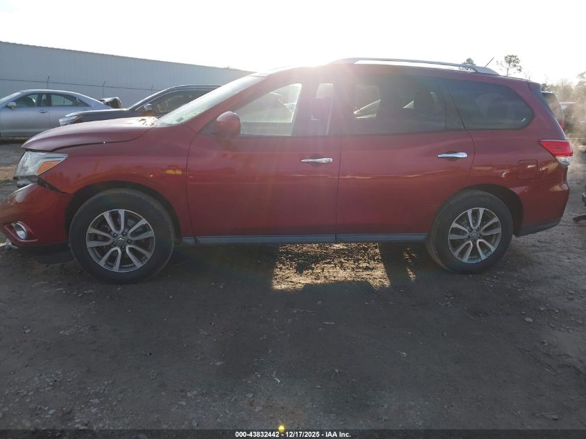 2013 Nissan Pathfinder Sv VIN: 5N1AR2MM3DC666059 Lot: 43832442