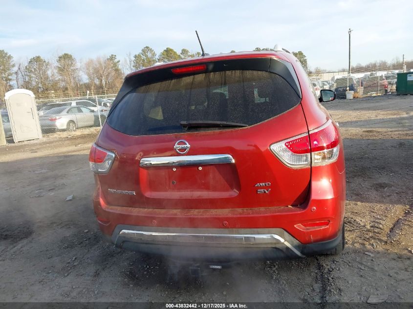 2013 Nissan Pathfinder Sv VIN: 5N1AR2MM3DC666059 Lot: 43832442