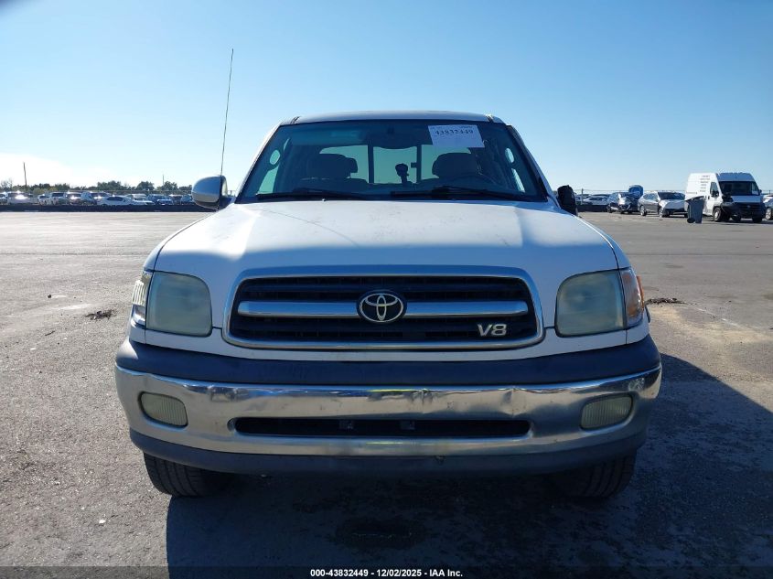 2002 Toyota Tundra Sr5 V8 VIN: 5TBRT34182S298034 Lot: 43832449