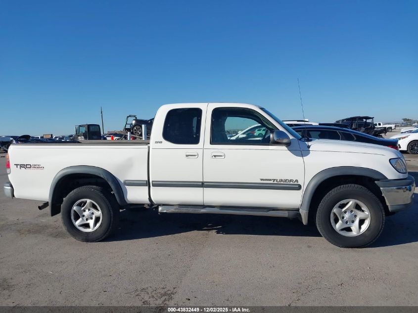 2002 Toyota Tundra Sr5 V8 VIN: 5TBRT34182S298034 Lot: 43832449