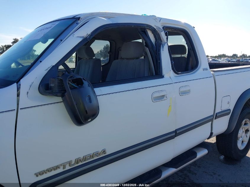 2002 Toyota Tundra Sr5 V8 VIN: 5TBRT34182S298034 Lot: 43832449