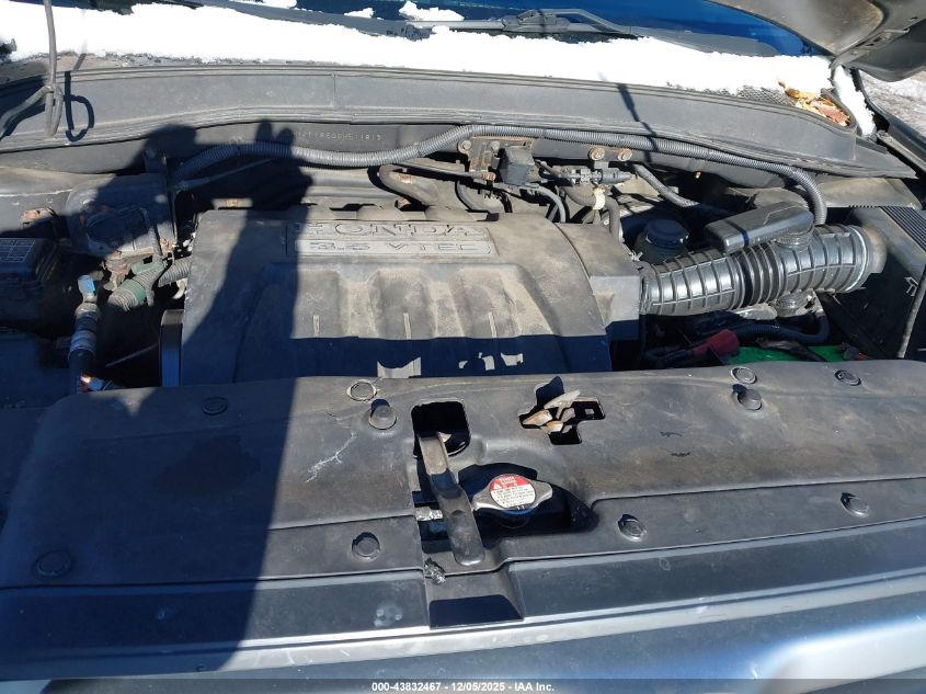 2006 Honda Pilot Ex-L VIN: 2HKYF18606H511817 Lot: 43832467