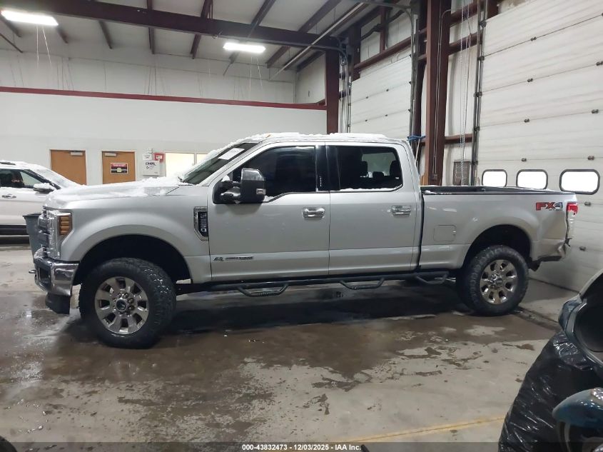 2018 Ford F-250 Lariat VIN: 1FT7W2BT7JEB09804 Lot: 43832473