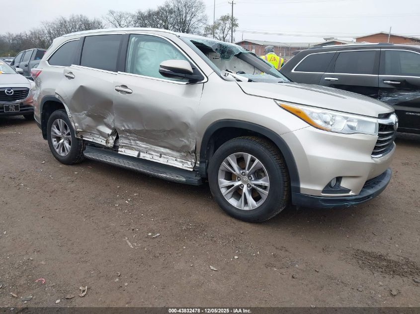 TOYOTA HIGHLANDER XLE V6