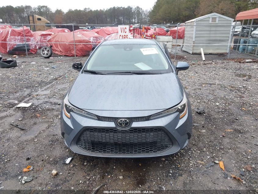 2021 Toyota Corolla Le VIN: 5YFEPMAE3MP147783 Lot: 43832542