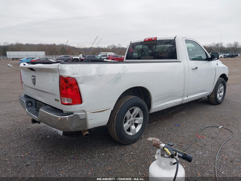Vin: 3c6jr6epxdg502705, lot: 44328069, ram 1500 slt 20134