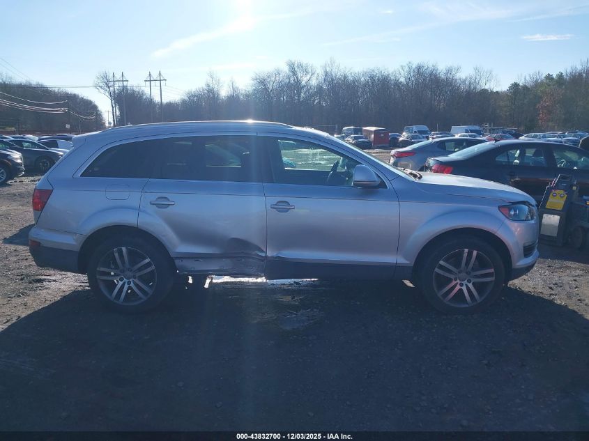 2009 Audi Q7 3.6 5 Passenger/3.6 Premium VIN: WA1AY74L49D024537 Lot: 43832700