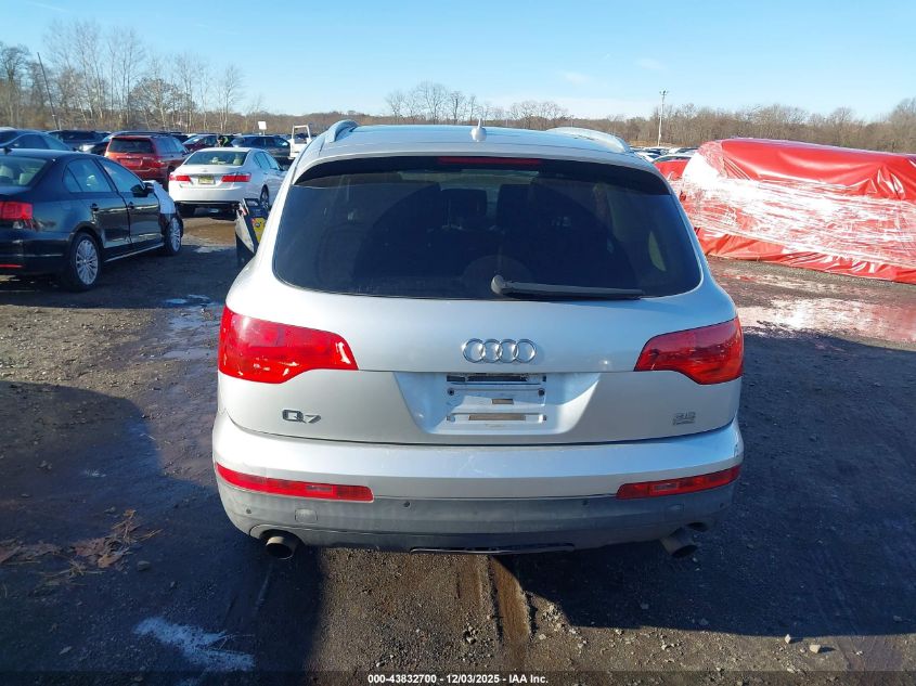 2009 Audi Q7 3.6 5 Passenger/3.6 Premium VIN: WA1AY74L49D024537 Lot: 43832700