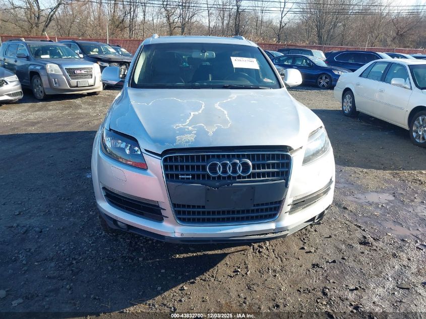 2009 Audi Q7 3.6 5 Passenger/3.6 Premium VIN: WA1AY74L49D024537 Lot: 43832700