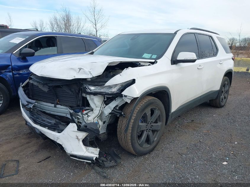 2022 Chevrolet Traverse Awd Lt Leather VIN: 1GNEVHKW1NJ148366 Lot: 43832714