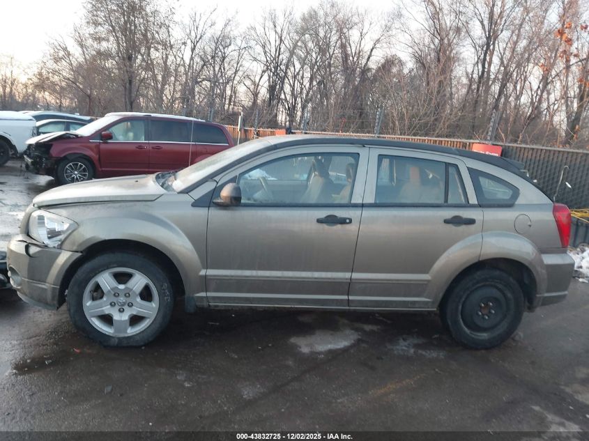 2007 Dodge Caliber Sxt VIN: 1B3HB48B57D154394 Lot: 43832725