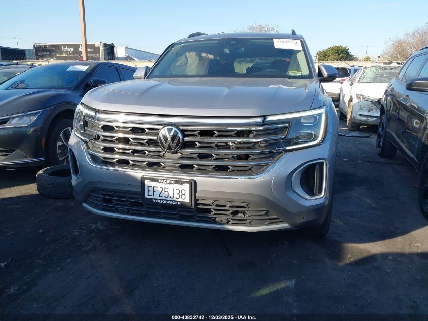 2025 Volkswagen Atlas 2.0T Se W/Technology VIN: 1V2JR2CA1SC526437 Lot: 43832742