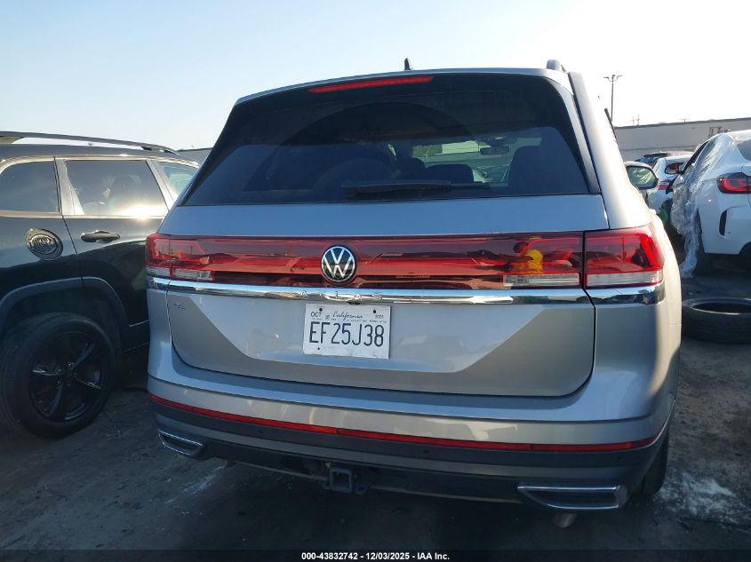 2025 Volkswagen Atlas 2.0T Se W/Technology VIN: 1V2JR2CA1SC526437 Lot: 43832742