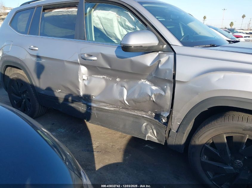 2025 Volkswagen Atlas 2.0T Se W/Technology VIN: 1V2JR2CA1SC526437 Lot: 43832742