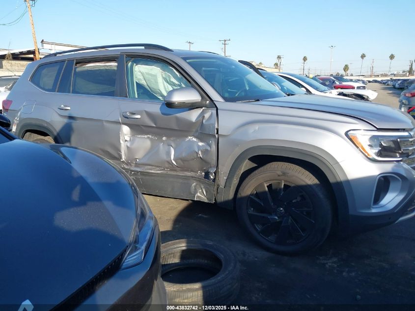 2025 Volkswagen Atlas 2.0T Se W/Technology VIN: 1V2JR2CA1SC526437 Lot: 43832742