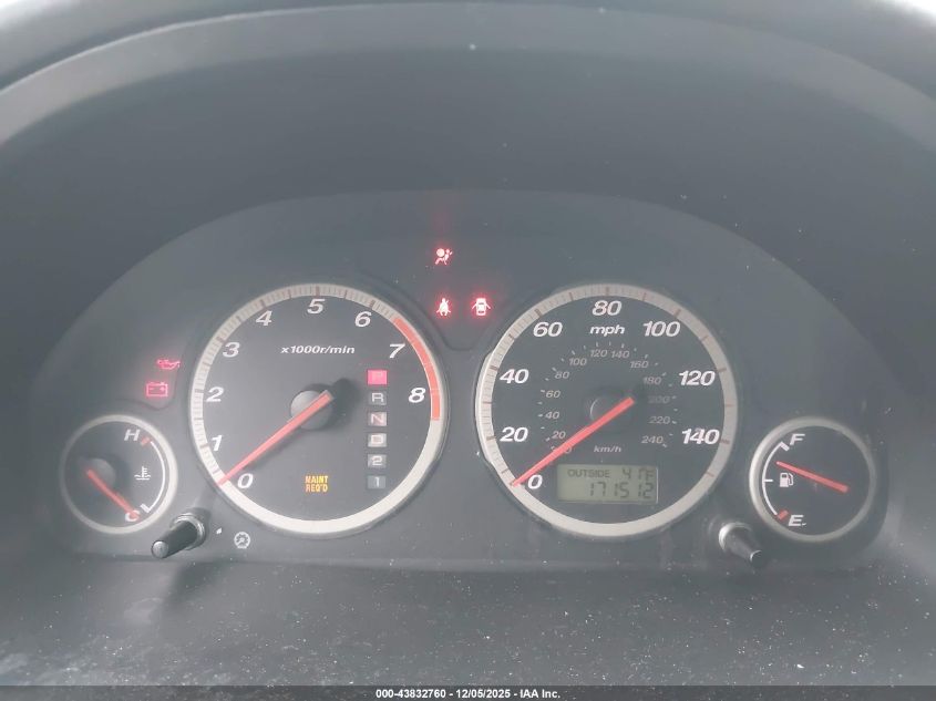 2005 Honda Cr-V Ex VIN: JHLRD78865C010832 Lot: 43832760