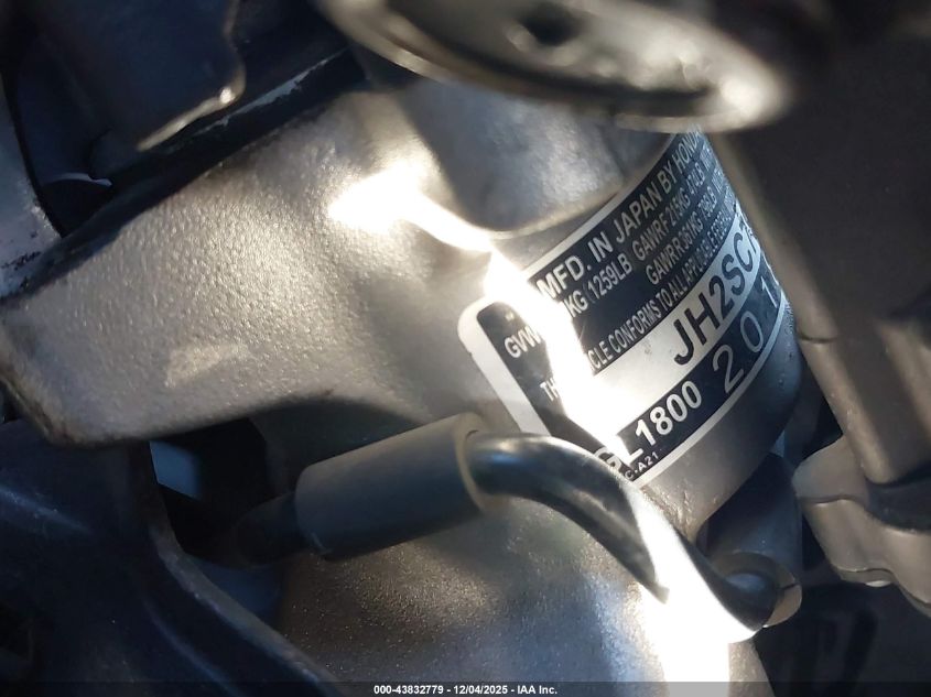 2018 Honda Gl1800 VIN: JH2SC7907JK001462 Lot: 43832779