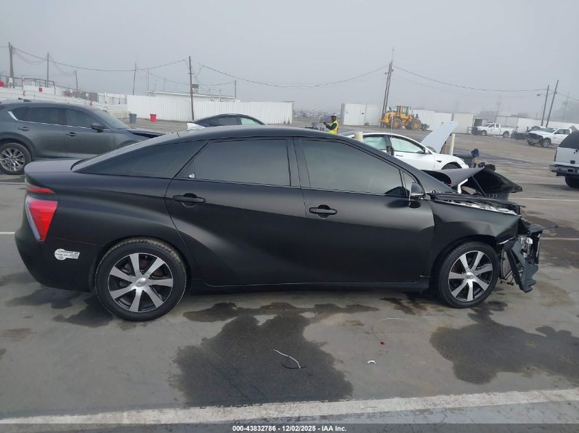 2017 Toyota Mirai VIN: JTDBVRBD8HA001479 Lot: 43832786