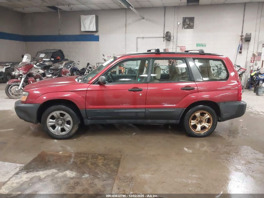 2003 Subaru Forester X VIN: JF1SG63673H731057 Lot: 43832796