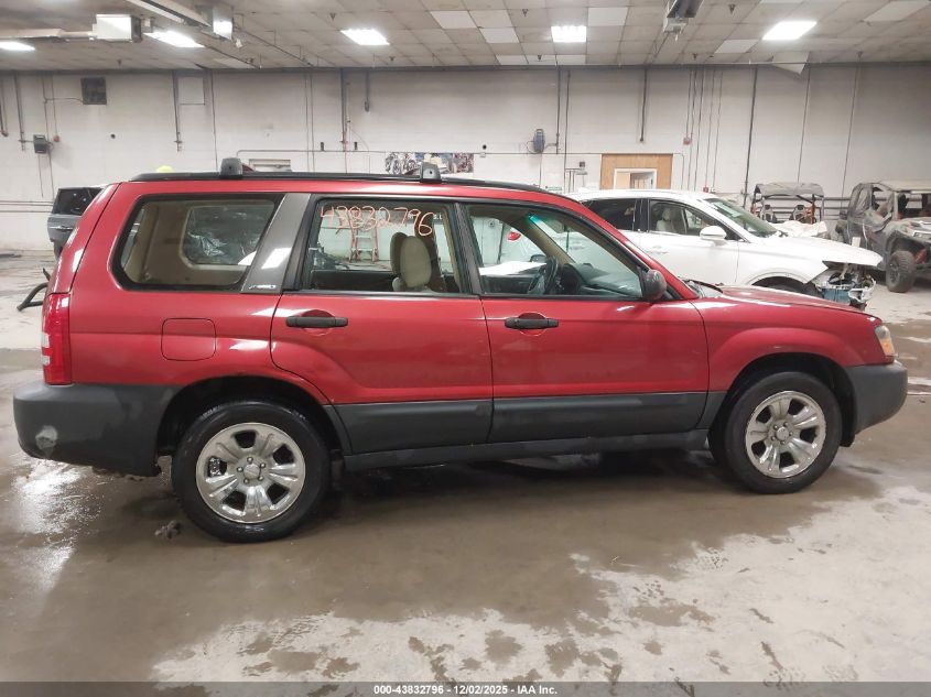 2003 Subaru Forester X VIN: JF1SG63673H731057 Lot: 43832796