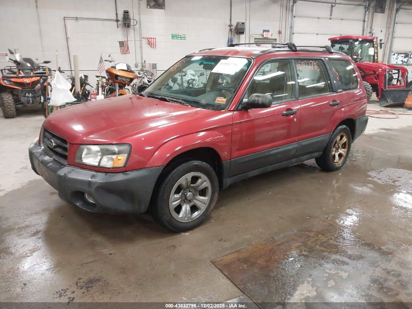JF1SG63673H731057 2003 SUBARU FORESTER photo no. 2