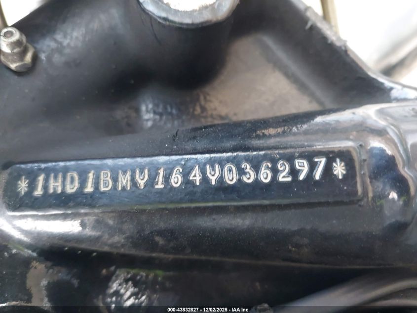 2004 Harley-Davidson Flstf VIN: 1HD1BMY164Y036297 Lot: 43832827