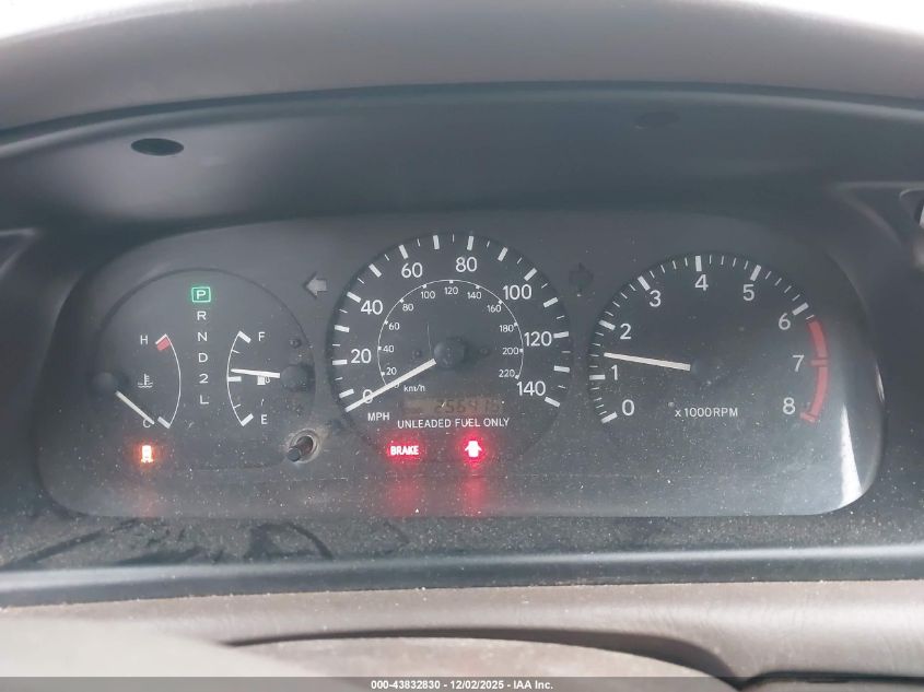 1998 Toyota Camry Le VIN: 4T1BG22K9WU291061 Lot: 43832830