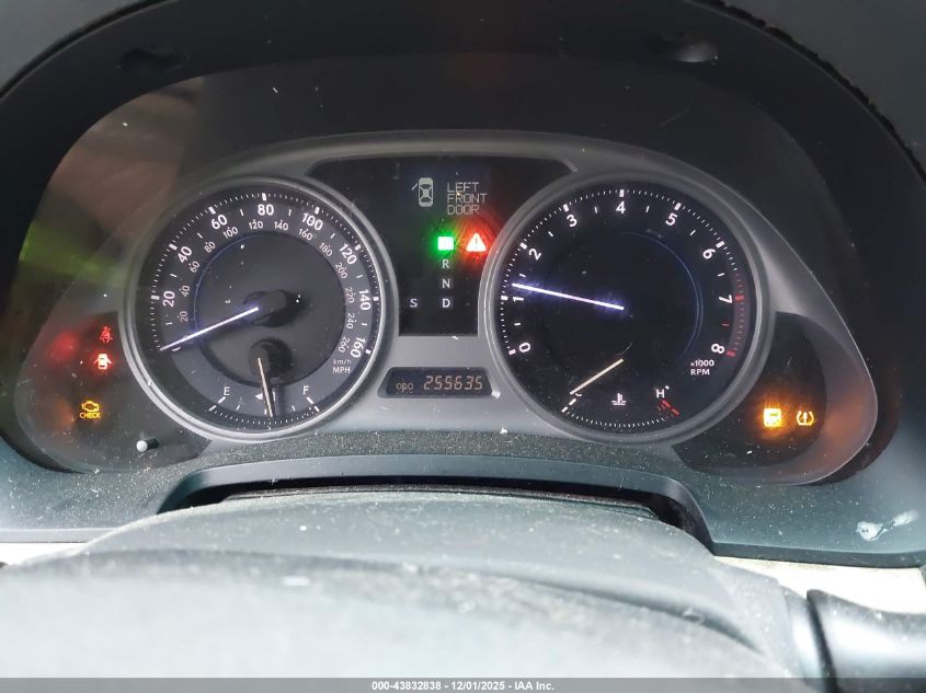 2007 Lexus Is 250 VIN: JTHBK262372030355 Lot: 43832838