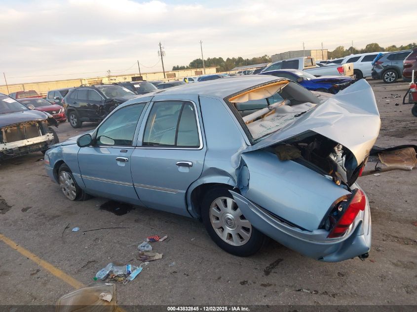 2003 Mercury Grand Marquis Ls VIN: 2MEFM75W53X683385 Lot: 43832845
