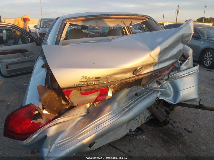 2003 Mercury Grand Marquis Ls VIN: 2MEFM75W53X683385 Lot: 43832845