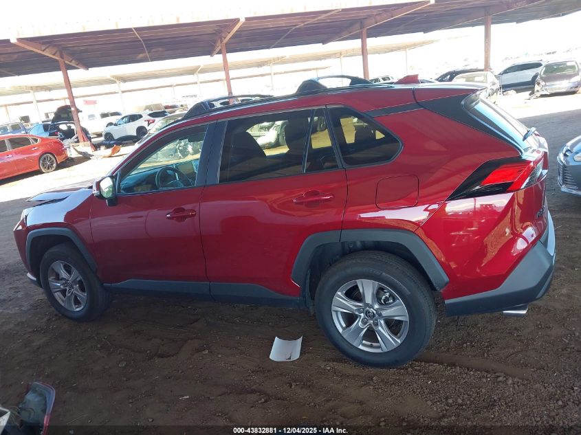 2025 Toyota Rav4 Xle VIN: 2T3W1RFV4SW411799 Lot: 43832881